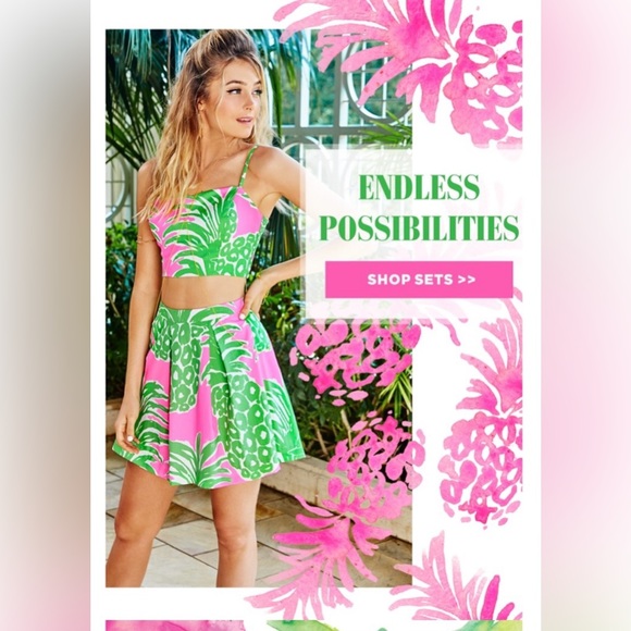 Lilly Pulitzer Dresses & Skirts - Lilly Pulitzer two piece set